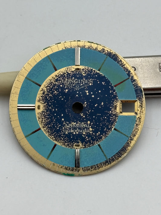 longines admiral cal.431 29,5mm dial quadrante vintage