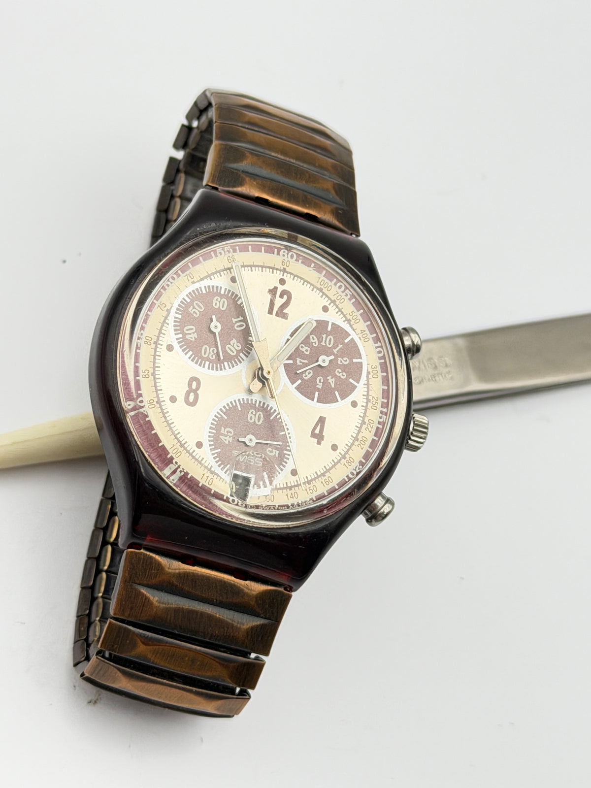 swatch chrono 26mm vintage