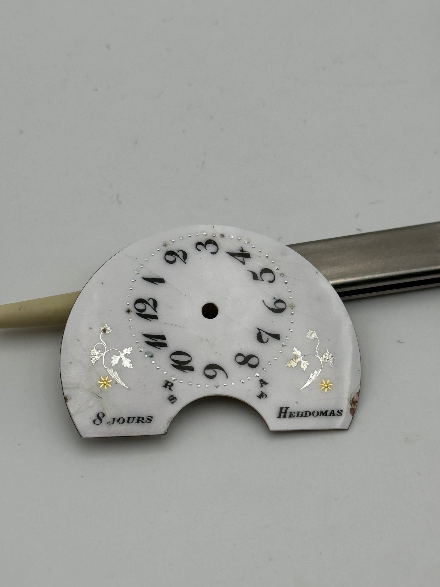 Hebdomas quadrante dial porcelain