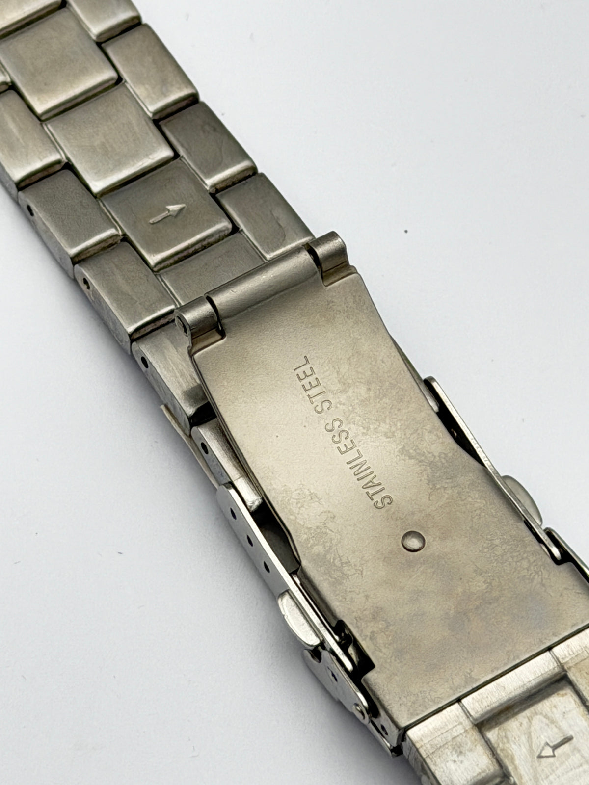 rocco barocco 22mm acciao cinturino strap steel