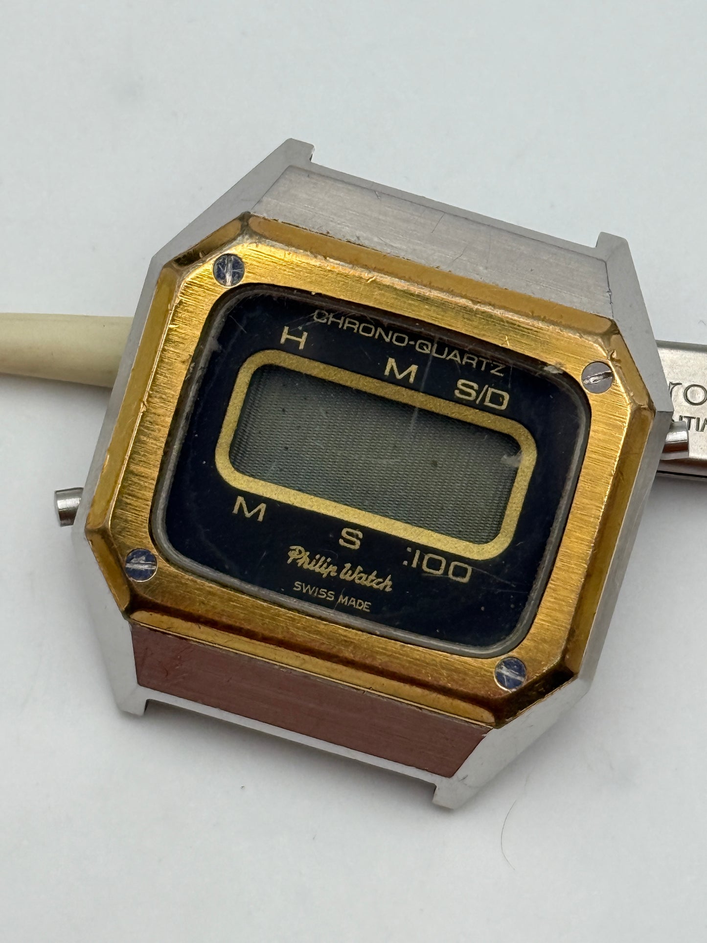 philip watch lcd vintage 36mm