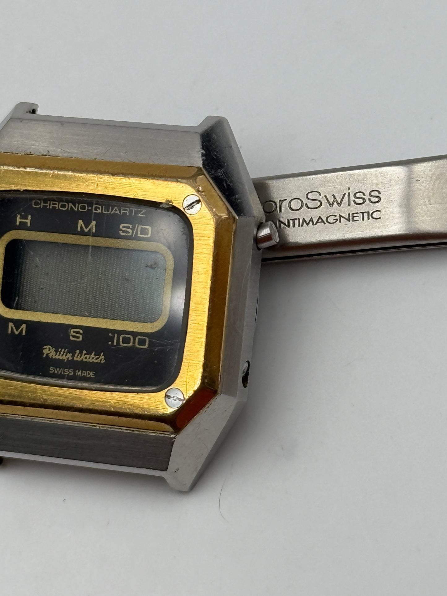 philip watch lcd vintage 36mm