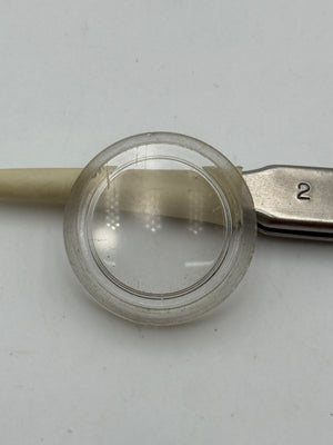 philip watch caribbean glass vetro 23,6-20mm