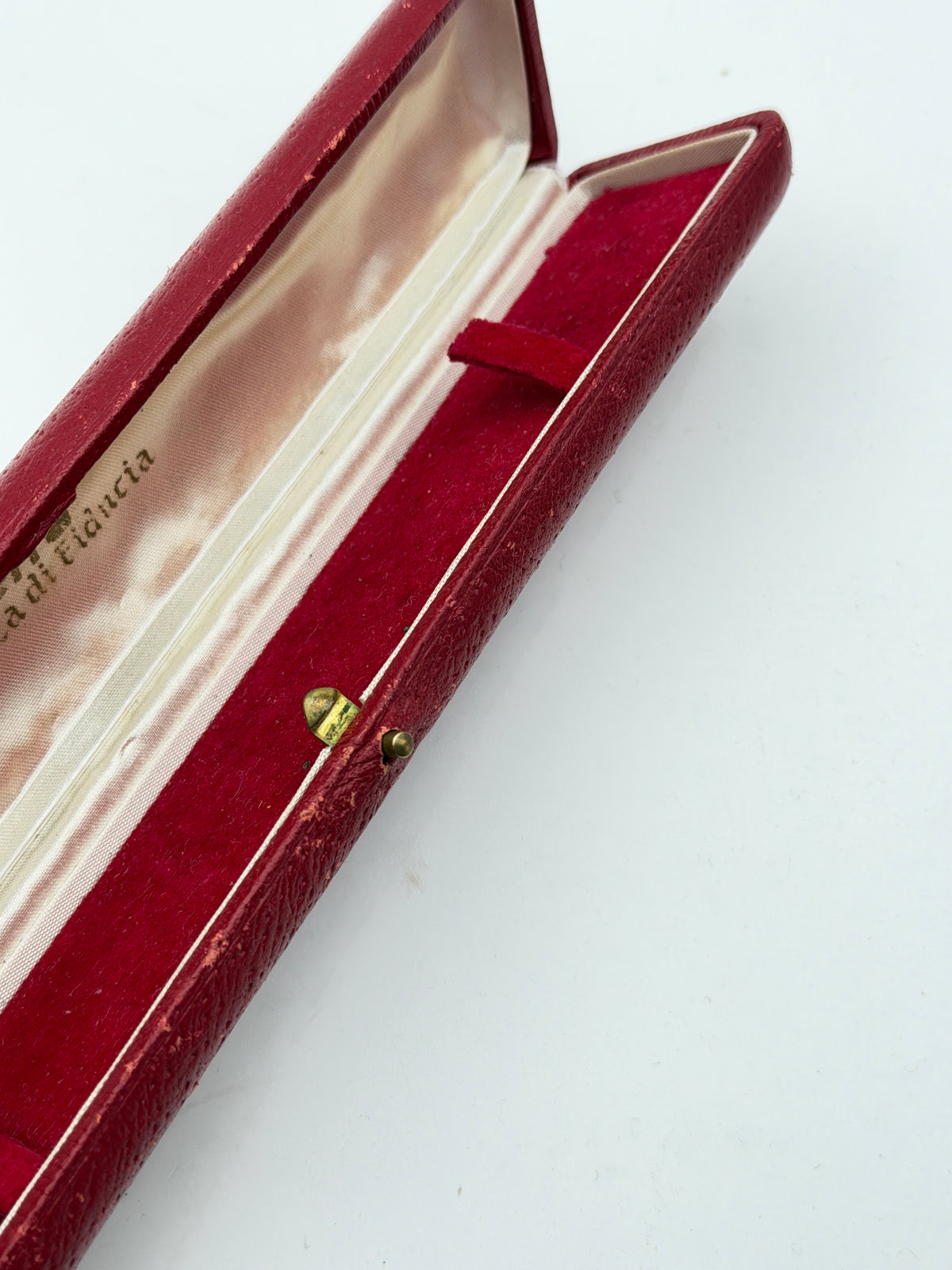 wyler vetta box scatola vintage red