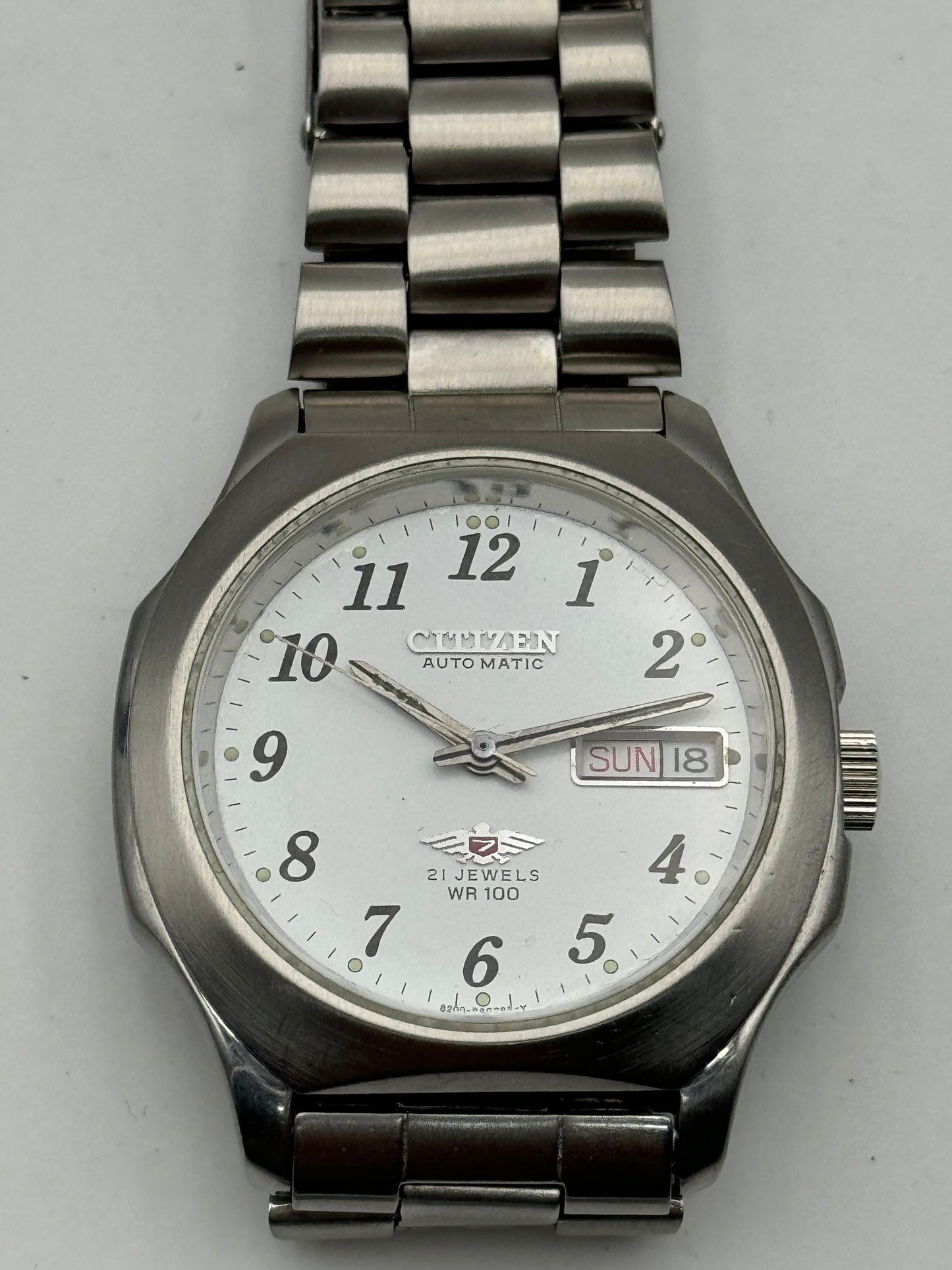 citizen automatic vintage wr100 620193 32mm 21 jewels