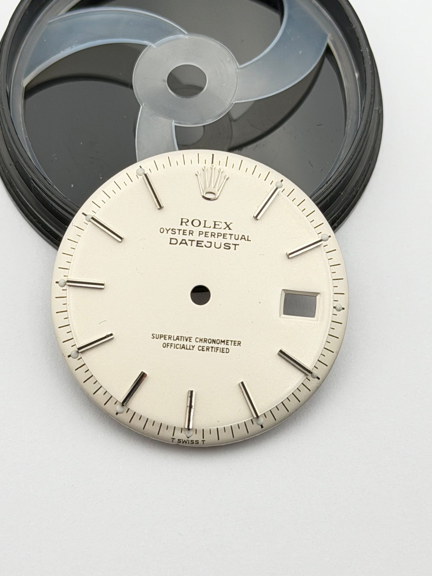 Rolex datejust 1601 piepan dial quadrante