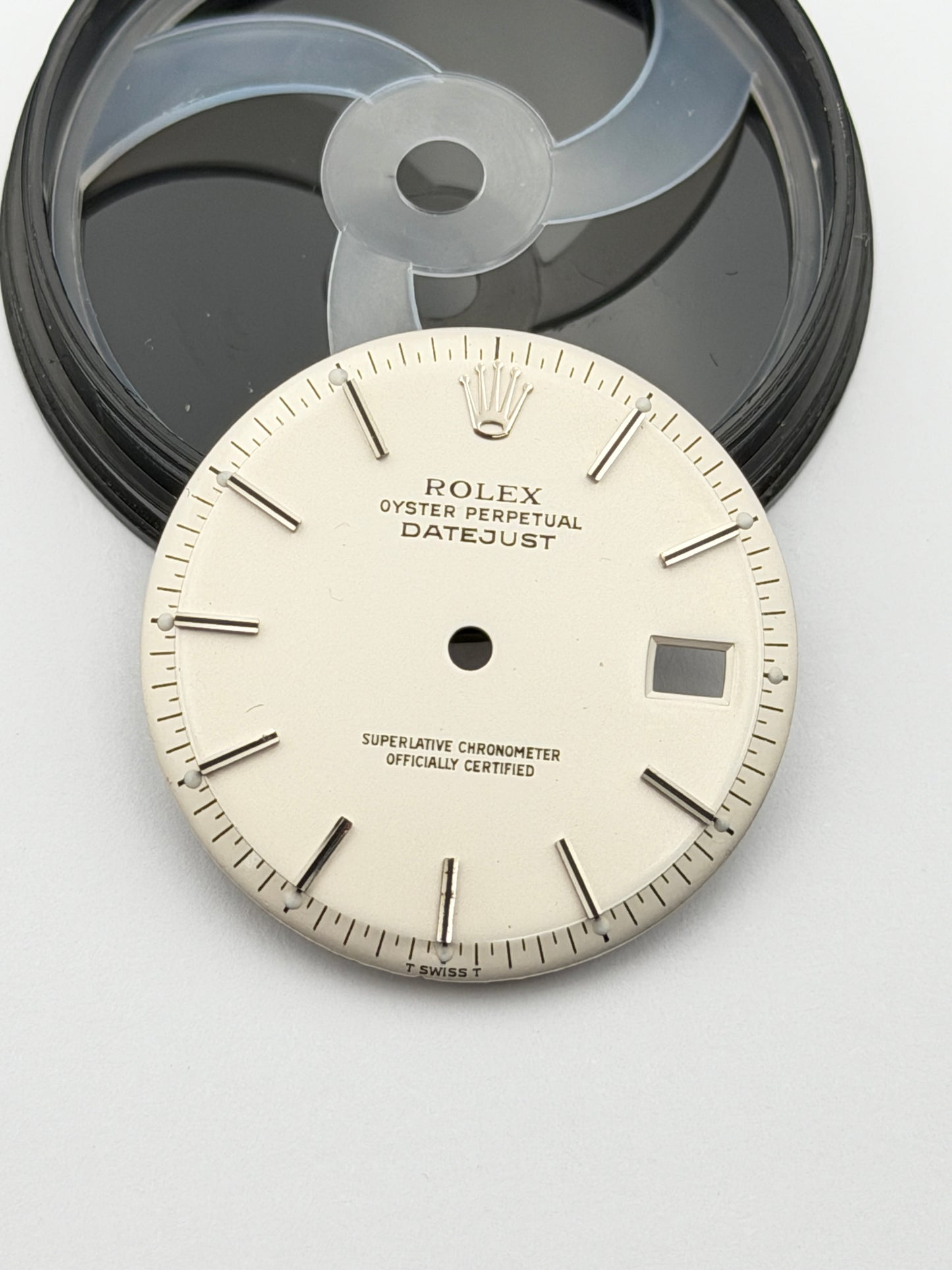 Rolex datejust 1601 piepan dial quadrante