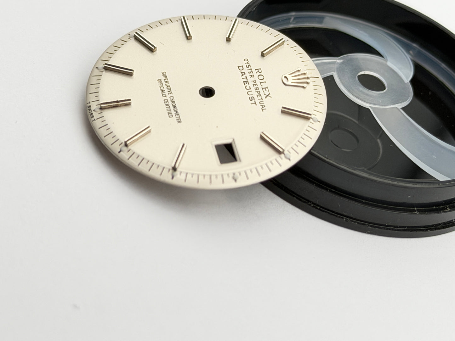Rolex datejust 1601 piepan dial quadrante