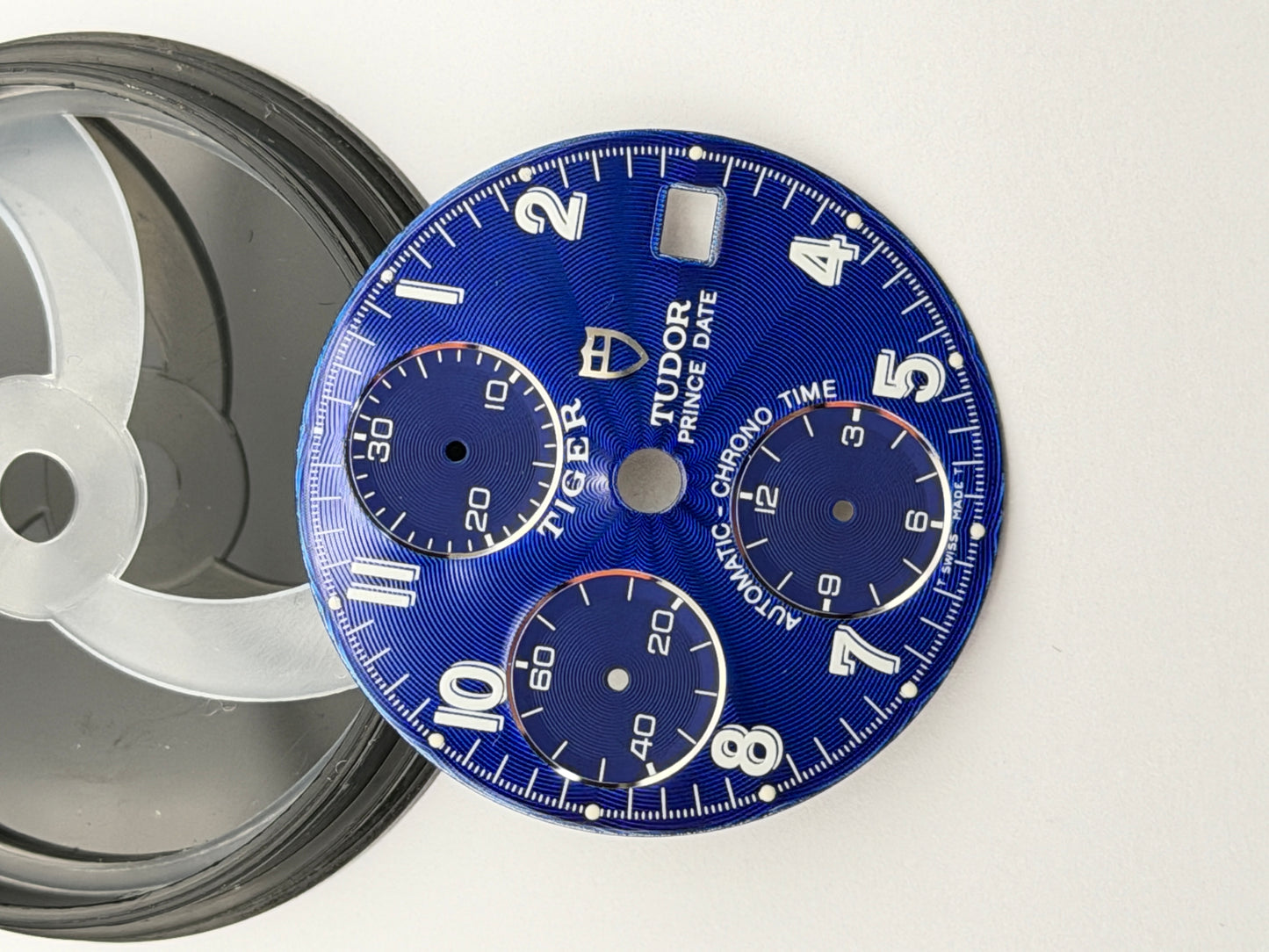 Tudor chrono 79280 79290 tiger blu chronograph dial quadrante