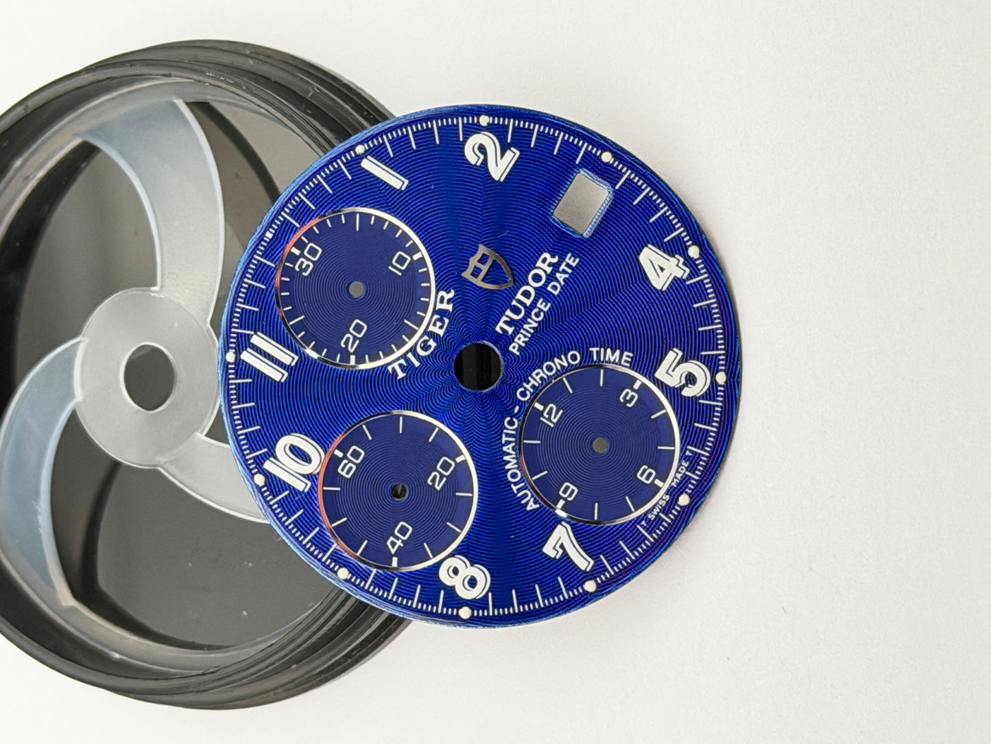 Tudor chrono 79280 79290 tiger blu chronograph dial quadrante
