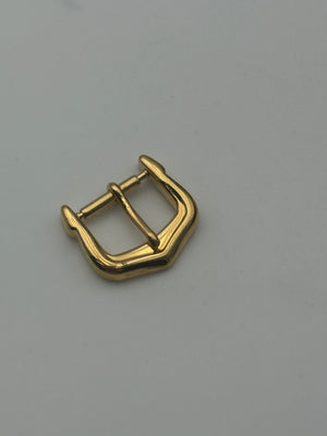 cartier gold plated 12mm fibbia buckle