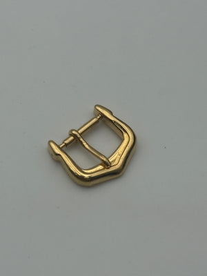 cartier gold plated 12mm fibbia buckle