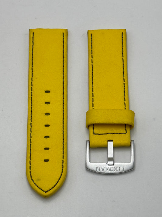 Locman cinturino strap yellow 25mm