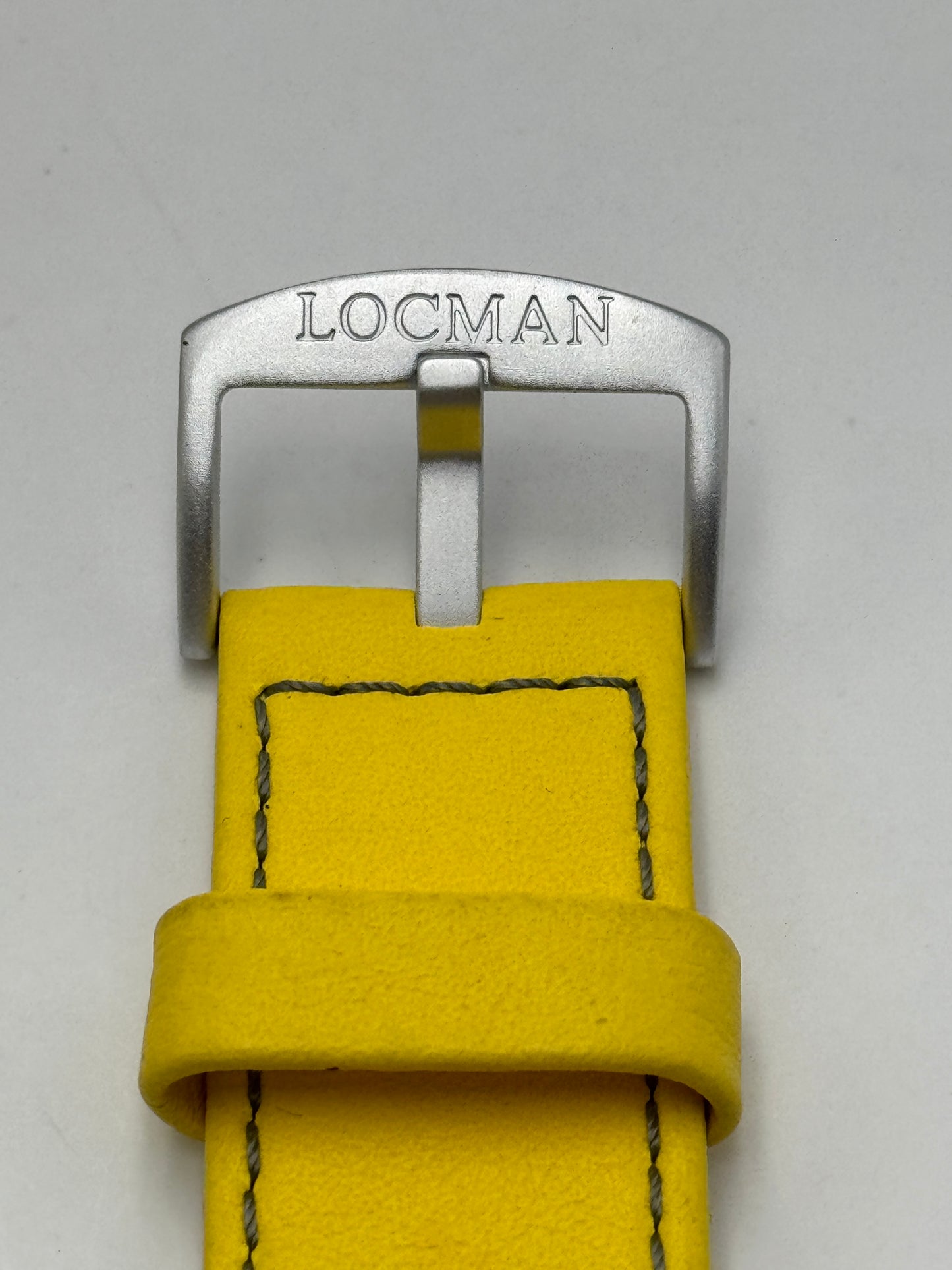Locman cinturino strap yellow 25mm