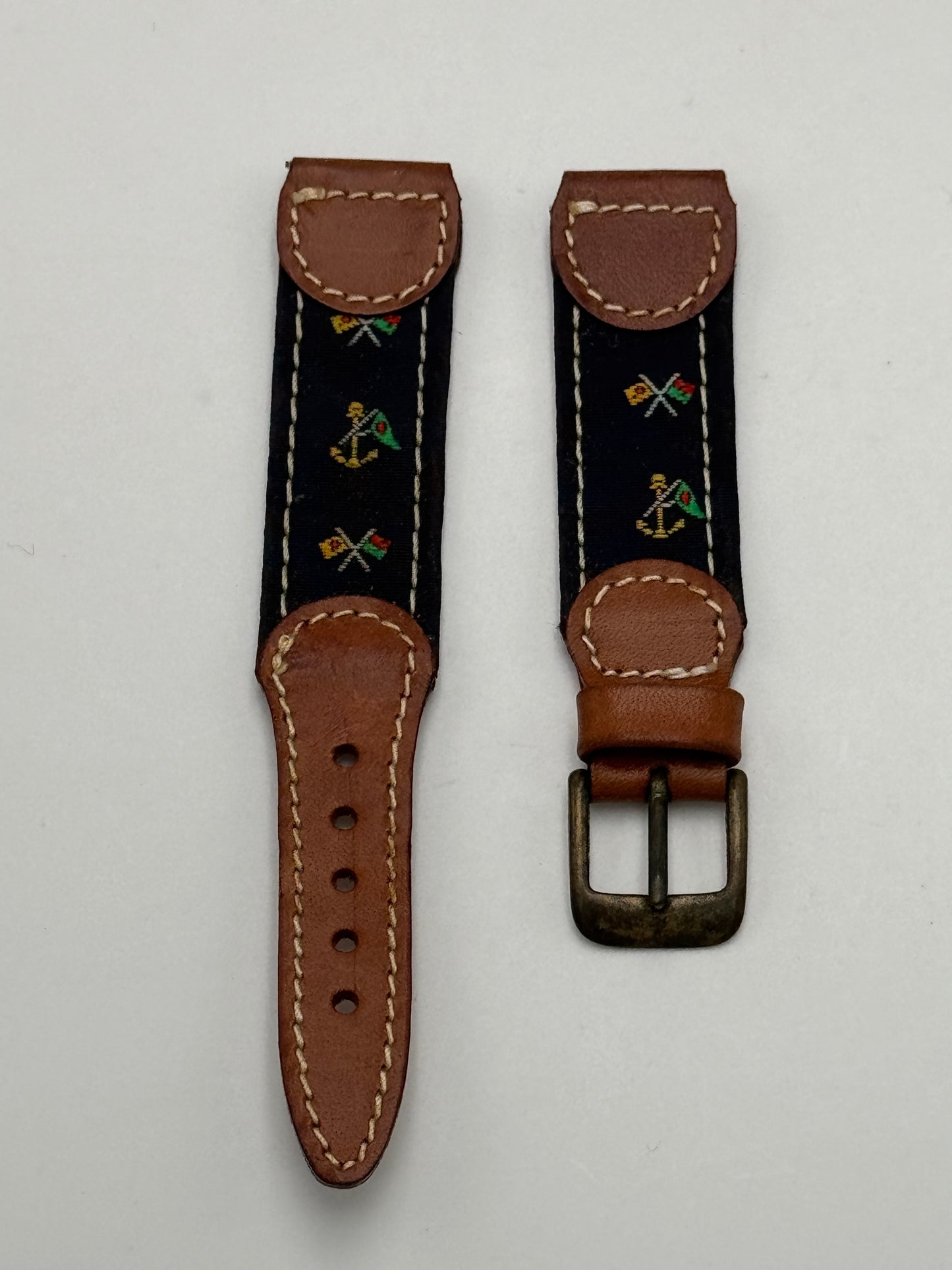 altanus cinturino strap 17mm leather