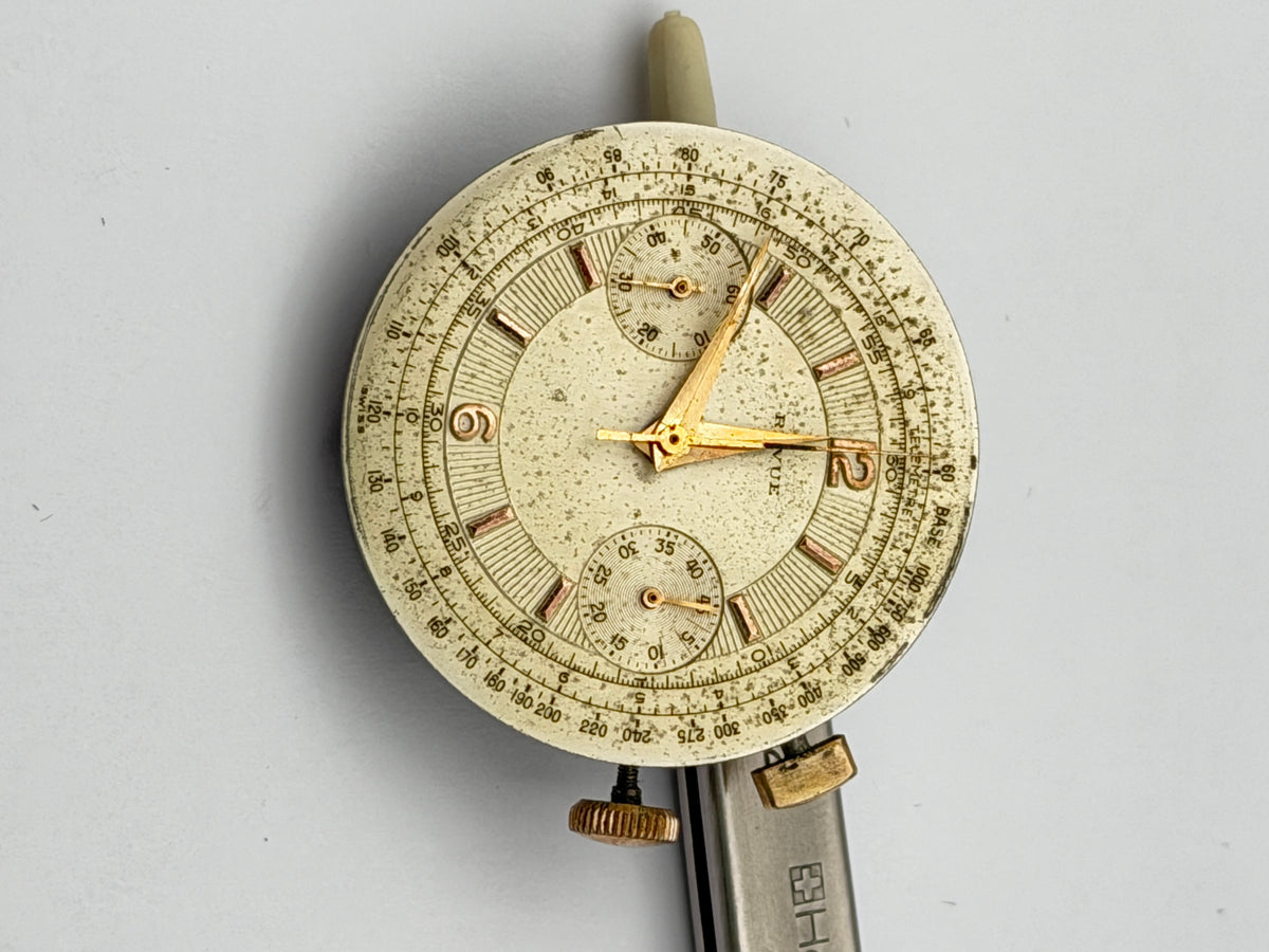 revue chronograph movement movimento
