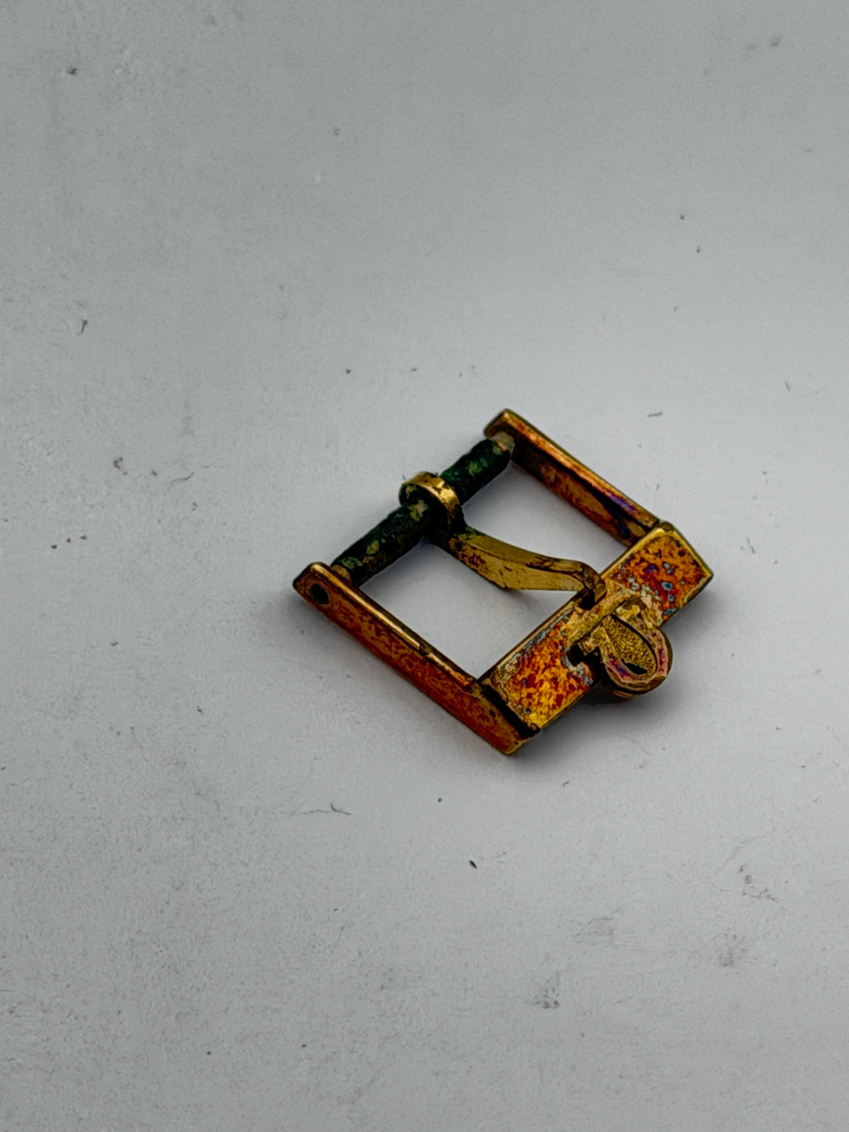 omega 14mm rare fibbia buckle