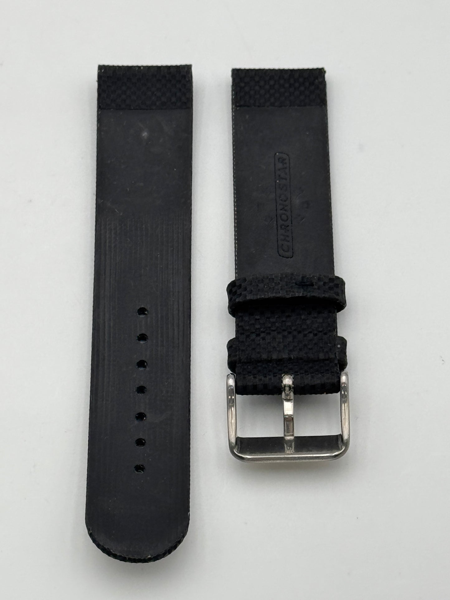 Cadet Chronostar cinturino strap black 20mm