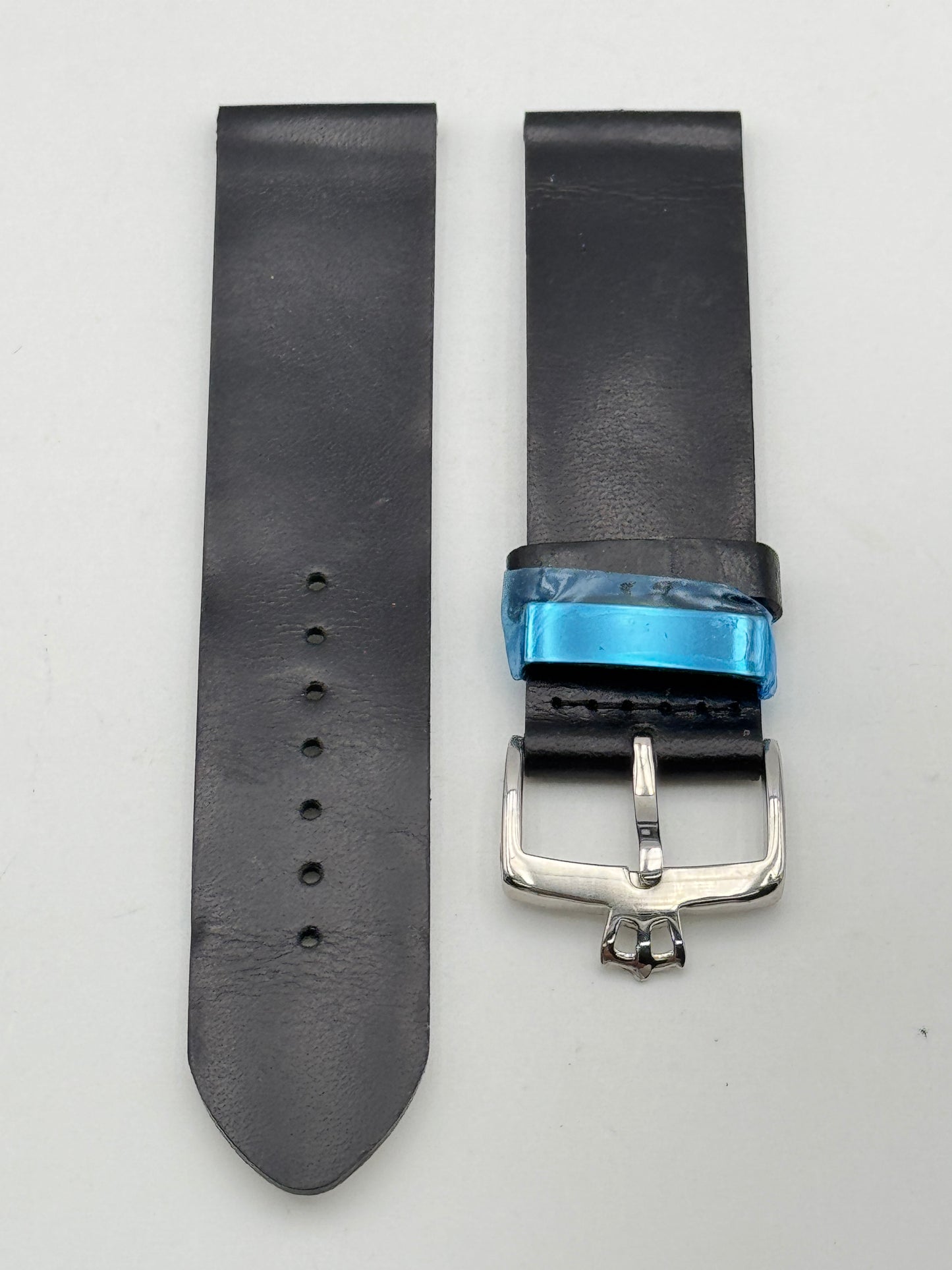 moschino cinturino strap leather pelle black 20mm