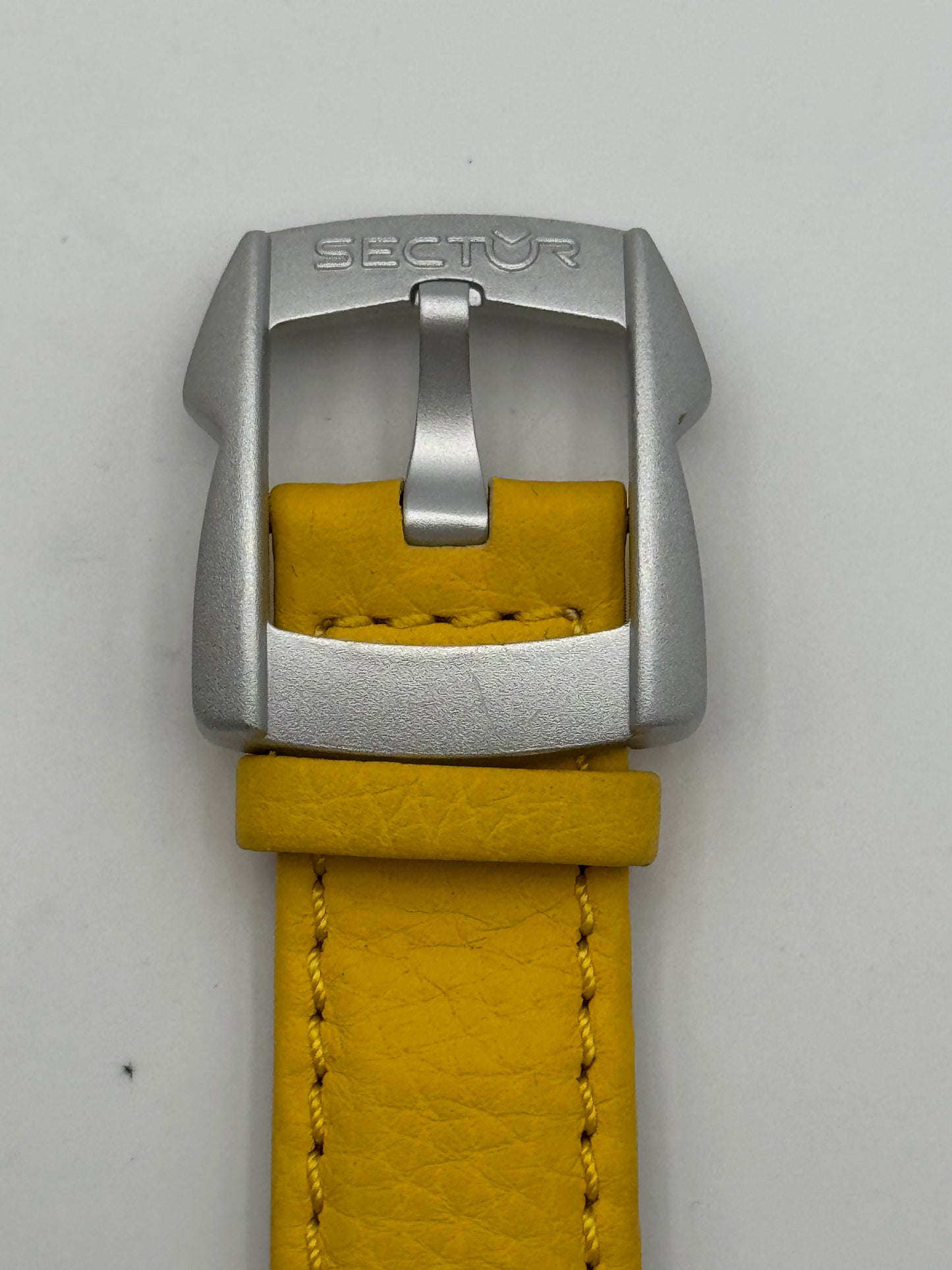 Sector cinturino strap yellow 22mm