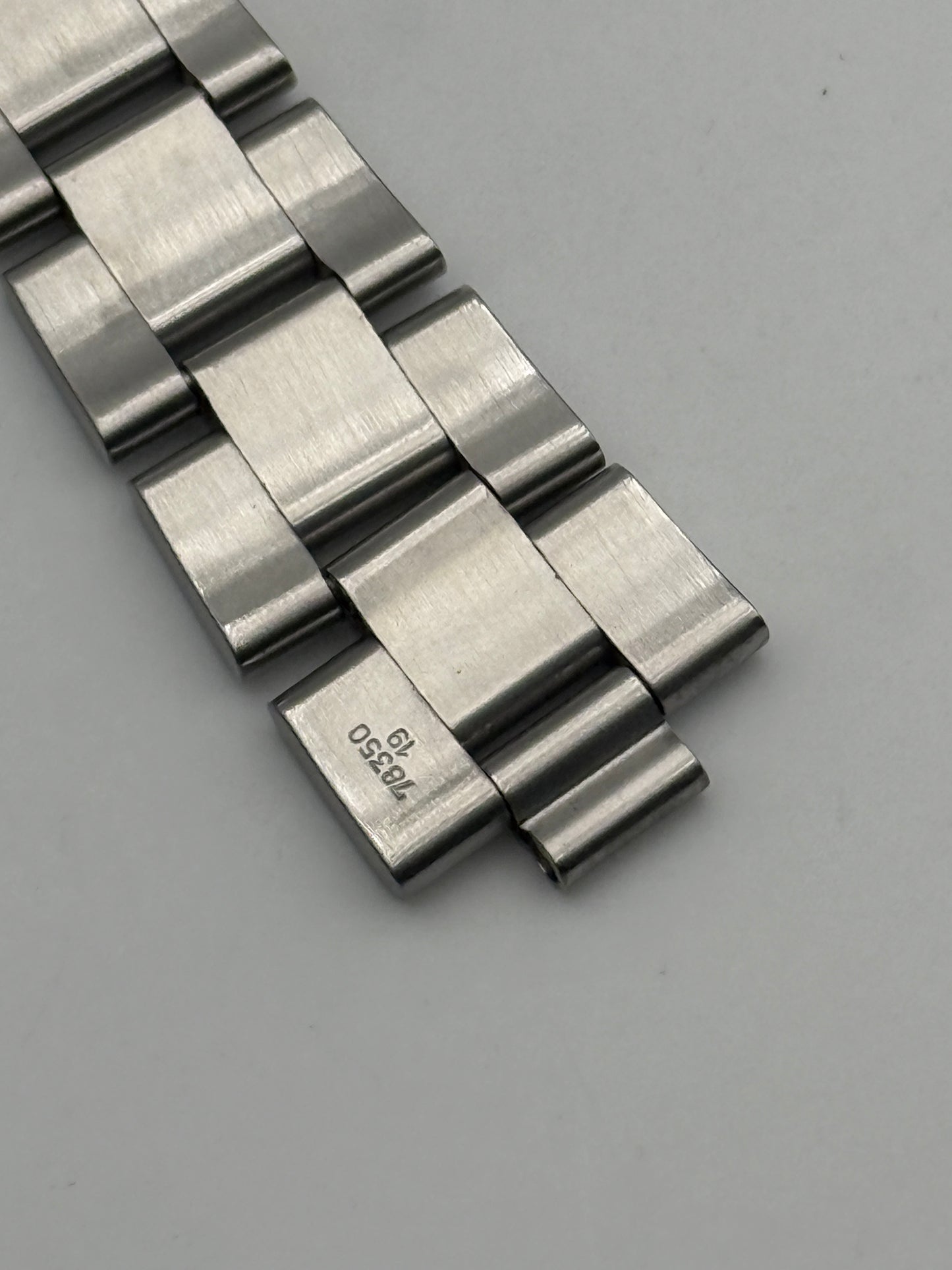 rolex 78350 19mm date N6 endlink 557 bracciale bracelet steel