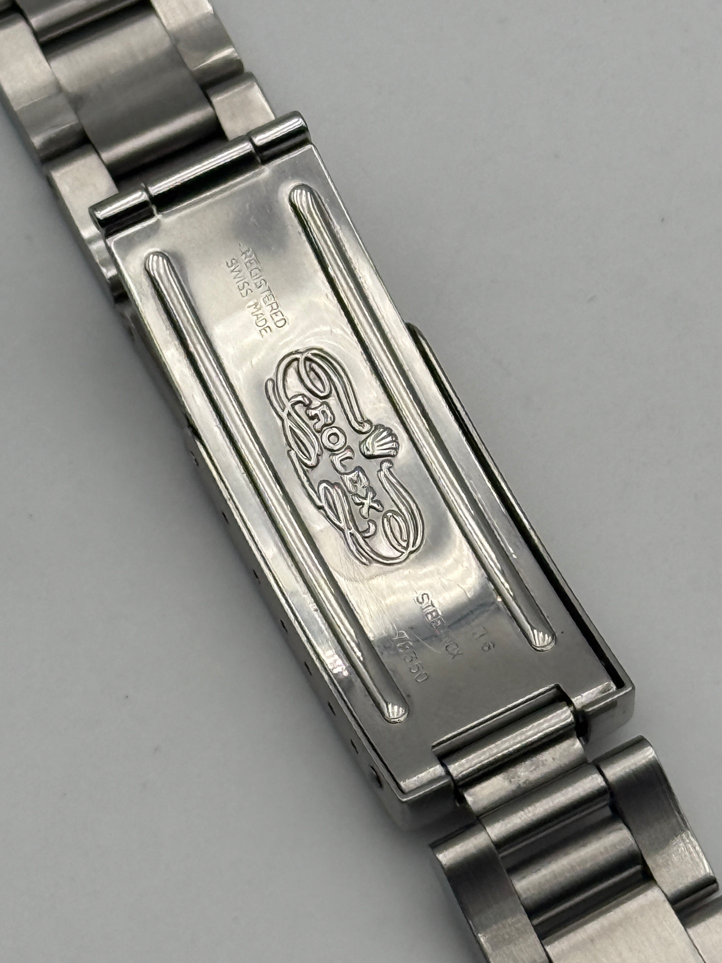 rolex 78350 19mm date N6 endlink 557 bracciale bracelet steel