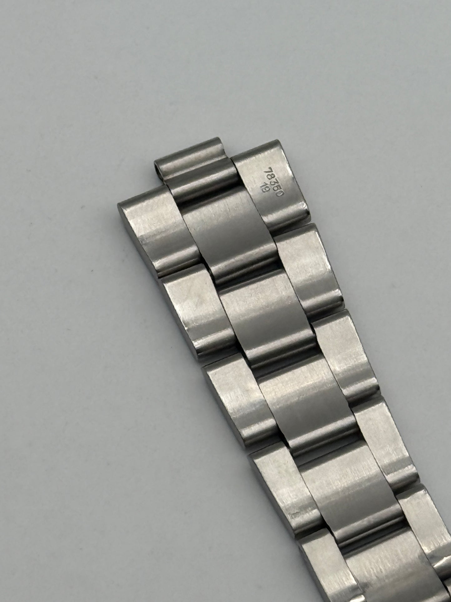 rolex 78350 19mm date N6 endlink 557 bracciale bracelet steel