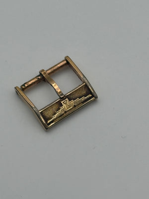 longines fibbia buckle gold plated 14mm