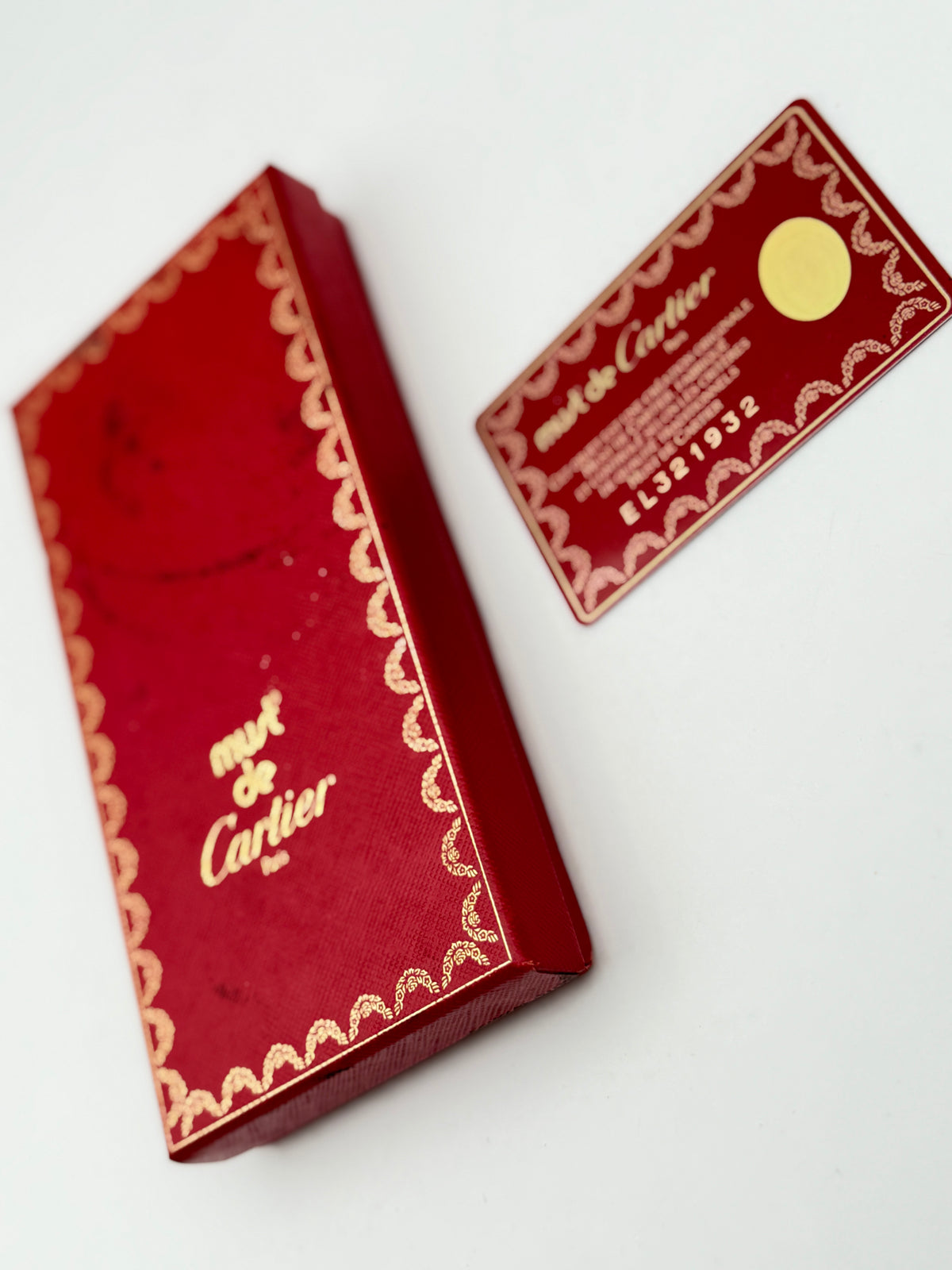 must de Cartier box scatola