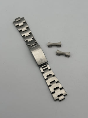 rolex 78350 19mm date T9 endlink 557B bracciale bracelet steel