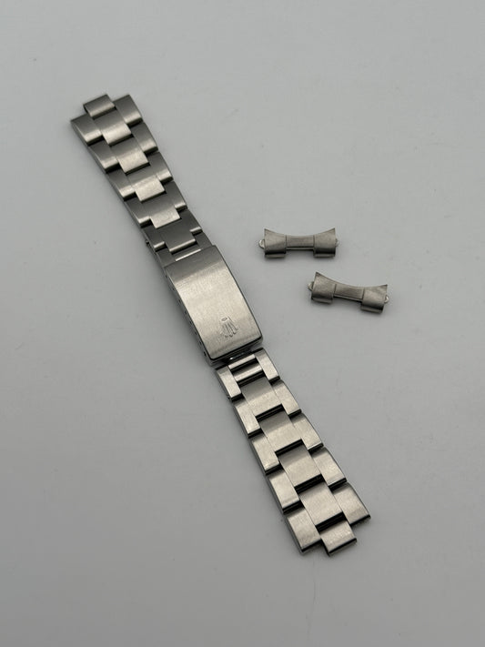 rolex 78350 19mm date T9 endlink 557B bracciale bracelet steel