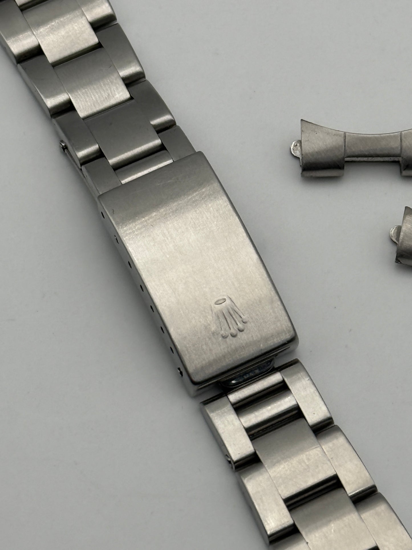 rolex 78350 19mm date T9 endlink 557B bracciale bracelet steel