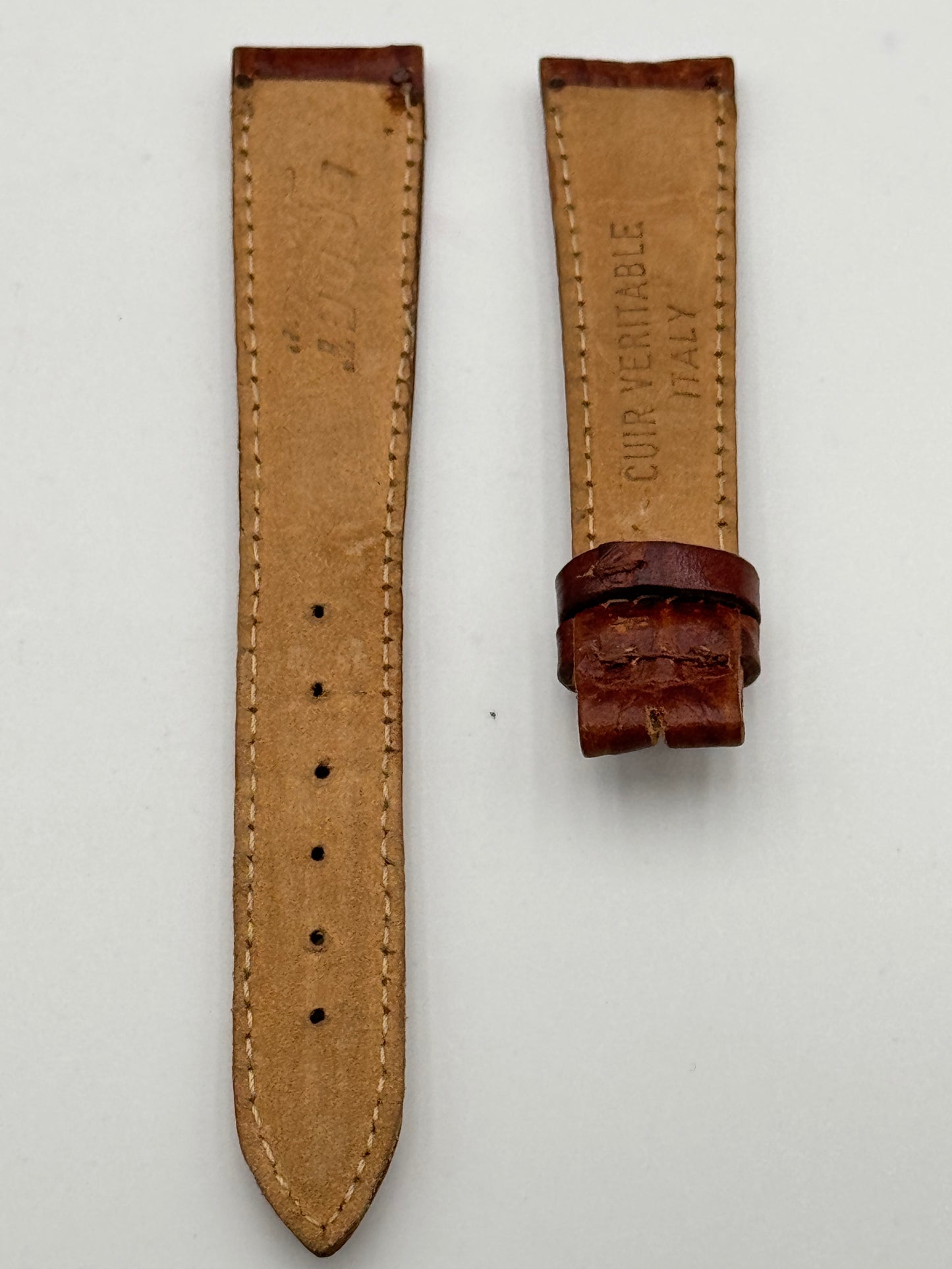 Cadet Chronostar cinturino strap letaher 18mm